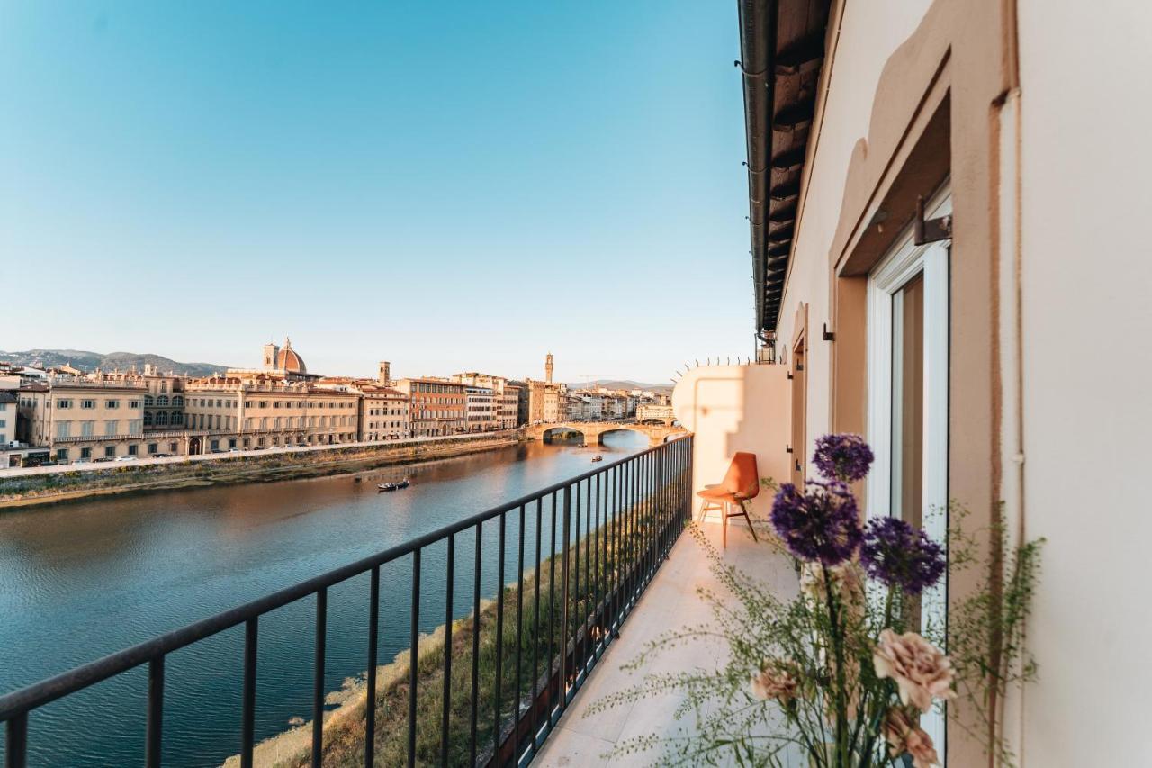 Ferienwohnung La Terrazza Sull'Arno Florenz Exterior foto